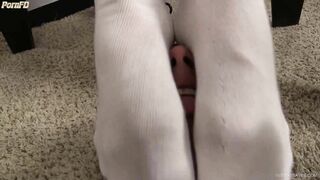 SockSlaves - Megan white under wor