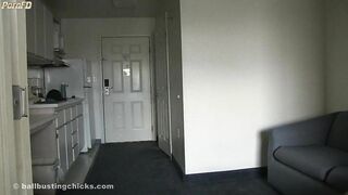 Ballbustingchicks - Videos of Ballbusting, CBT & Female Domination - Naked Cheyenne Busting Nuts