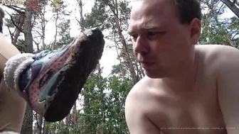 dirty sneaker worship and nasty trampling