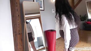 MyPreggo 2019-10-27 - Angel 10 - Painful Contractions Drop Angel to the Floor