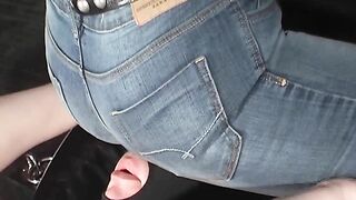 Facesitting-Queen - sexy jeans cushion