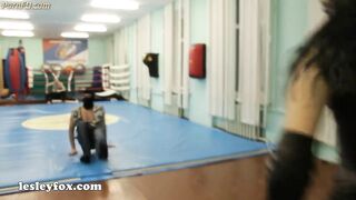 LesleyFox - Carina - Superheroines Fighting Stories 1-3 - Catwoman Who Walks By Herself