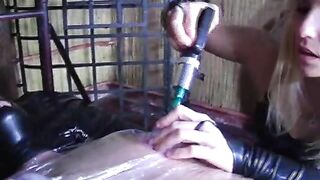 LadyNatalieBlack - Fucked Milked Cling Film