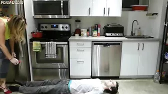 Mistress Alisha Bartlett - Angry High Heel Trampling