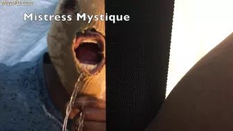 Mistress Mystique - Brown Birthday Cake