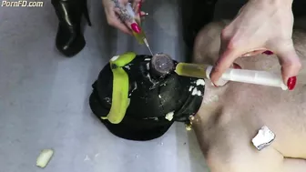 DanishFemdom - Forced Feeding & pussy eating