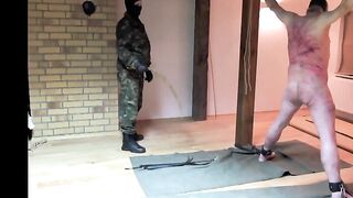 Police Woman Hard Whipping Torture