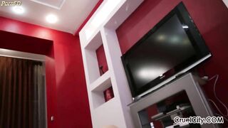 Cruelcity - Mistress Nicole Beats Her Slavein Anger
