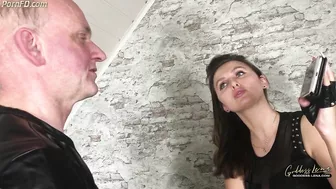 Lena - Gayporno and Disgusting Food - Forced Bi