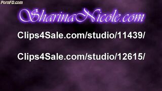 SHARINA NICOLE - SHREDDER HEEL TRAMPLE SHARINA BREAKS HIM IN PAINFUL
