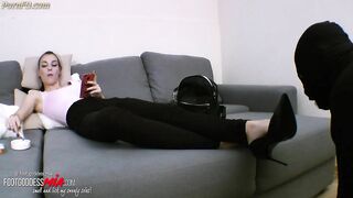 Goddess Mia - Love to see my slut waiting for me on his knees - part 1