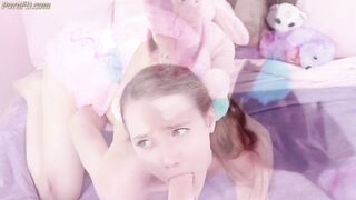 ABDL/DDLG - Princess Bambie - Pacifier Sucking, Diaper Masturbation & Dildo Play