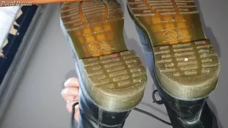 Getting Stomped POV - Smelly Foot and Sock Smother - FemdomVC