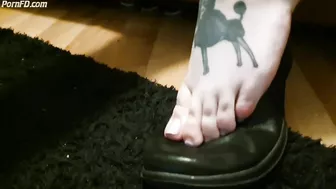 My well Worn Flats - Flats Shoeplay to Drive you Insane