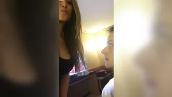 Receiving My spit in his face makes him the happiest owned bitch alive - Who's jea...