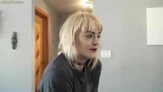 Beatdown and choke but hot strong girl