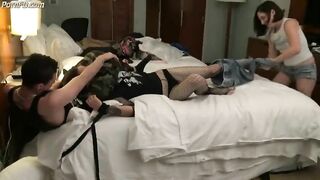 Couple destroys wimp
