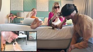 Goddess Grazi - Foot worship with two cameras - Empress Bella