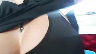 Mistress Ezada Sinn - Workout done. Clean My sweat with your tongue.