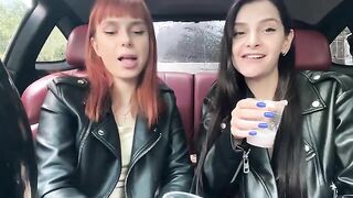 Ppfemdom - Bratty Girls Sofi and Kira Humiliate You and Order to Jerk Off on Their Saliva POV Femdom And Spit Fetish