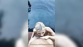 Scarlettkissesxo - Poolside Fuck
