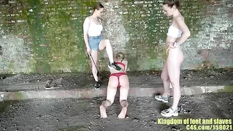 Slaveshow - punishment of a wandering bitch