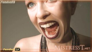 Mistress T - mouth_fetish_nuts