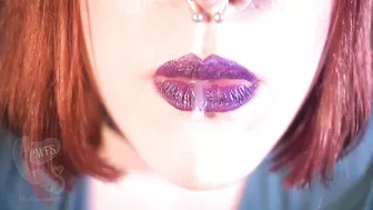 Miss Freudian Slit Wine Lipstick Spit Tease (Premium Plan)