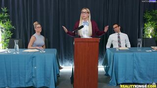 Abella Danger and Kit Mercer - Master Debater - MomsBangTeens
