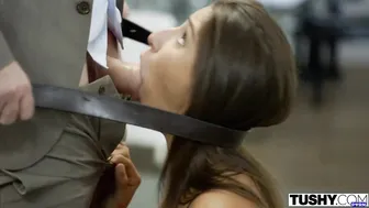 Abella Danger - Big Butt Teen Ass Fucked to Pay BF Debt - Tushy