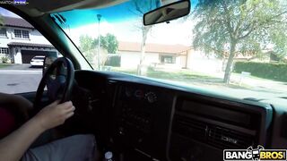 Alexis Fawx - Alexis Fawx Squirting and Riding Again - BangBus