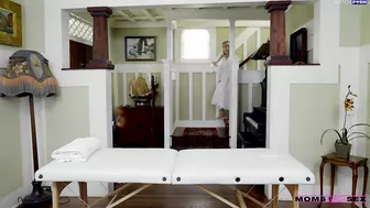 Anya Olsen And Cherie Deville - Mothers Day Massage - MomsTeachSex