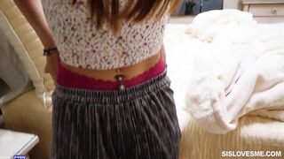 Aria Lee - Stepsis Blows My Bullhorn - SisLovesMe