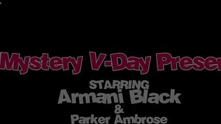 Armani Black - Mystery V-Day Present - MyPervyFamily