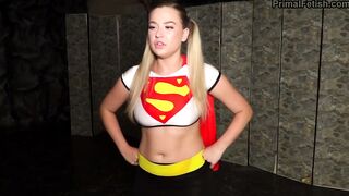 Blake Blossom - Supergirl - Teenage Superheroine First Time Exposure to Pink Kryptonite Part 1 - PrimalFetish