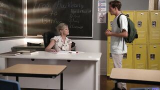 Dee Williams - Ms Connor Dee Williams Fucks Her Student - MyFirstSexTeacher