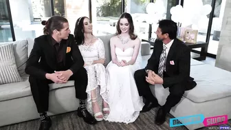 Jazmin Luv and Hazel Moore - An Orgy Before The Wedding - DaughterSwap