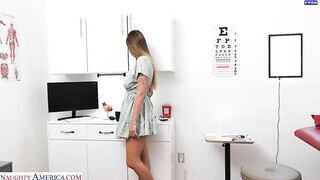 Kenzie Love - Busty Brunette Kenzie Love Needs Dr. Feelgood's Hot Beef Injection - NaughtyAmerica