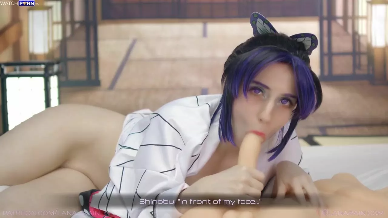 Lana rain shinobu cosplay