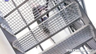 Linda Sweet - Schoolgirl Linda Sweet Enjoys Double Anal in Interracial Gangbang - BlacksOnSluts