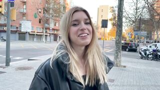 Maximo Garcia - I am meeting with beautiful Freya Mayer in Barcelona