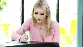 Melody Marks - Sexy Student's Pretty Titties Are Such a Distraction - LoveHerBoobs