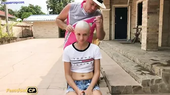 FOXANDFOXY – Clean head shave leads to a hardcore double teaming