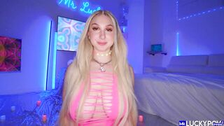 Skylar Vox - Big Tits On Tiny Girl Skylar Vox - MrLuckyPOV