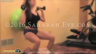 Saharah Eve - Squats and Smothering