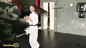 karate sonya slave beating