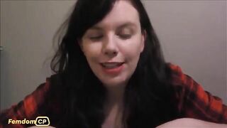 Lezdom - Lola Mello's ass worship on the bath