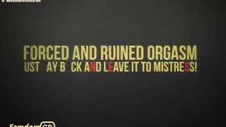 Oubliette Coerced and Ruined Orgasm