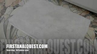 FirstAnalQuest presents Skinny Russian girl Kristina Lust tries anal sex first time – 05.04.2020