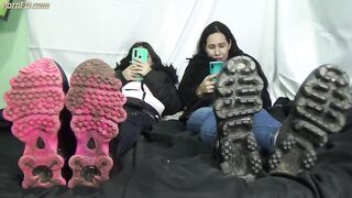 Brazil Fetish Girls - lick dirty sneakers